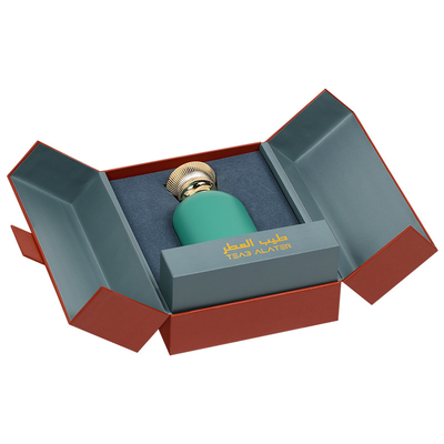 جعبه های عطر چاپ شده سفارشی مقوا 4C / UV / لمینیت