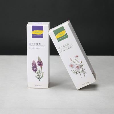 جعبه هدیه عطر لوکس فویل طلای داغ برای مراقبت از پوست