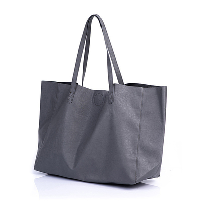 کیف چرم PU زنانه قابل استفاده مجدد L39 x W16 x H30 سانتی متر