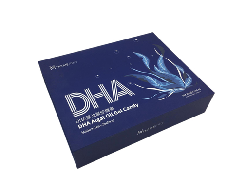 قیمت مناسب جعبه بسته بندی آب نبات ژل روغن جلبک DHA جعبه بسته بندی نفیس سه بعدی سه بعدی آنلاین