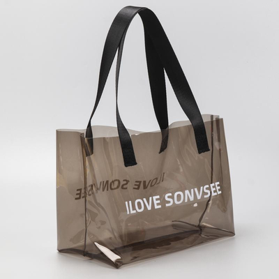 قیمت مناسب Holograhicp Transparent Tote Shopping Bag Laser Clear PVC Tote Bag آنلاین